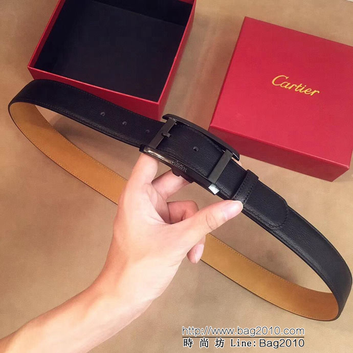 CARTIER卡地亞 2018秋冬系列 正品開模 Italy專櫃在售正品 原版皮男款皮帶  xfp1037